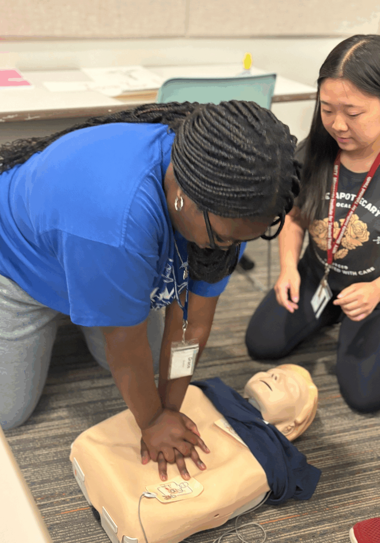 Practicing CPR EYM '25 (1) Practicing CPR EYM '25 (1)