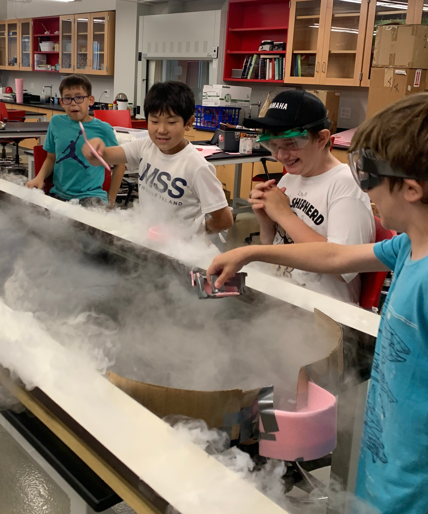 dry ice experiment Explor '25